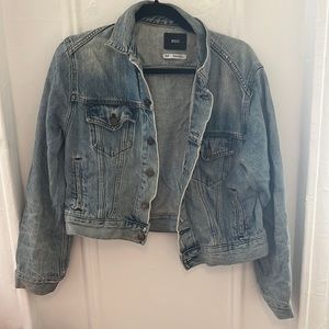 BDG urban outfitters denim cropped jacket